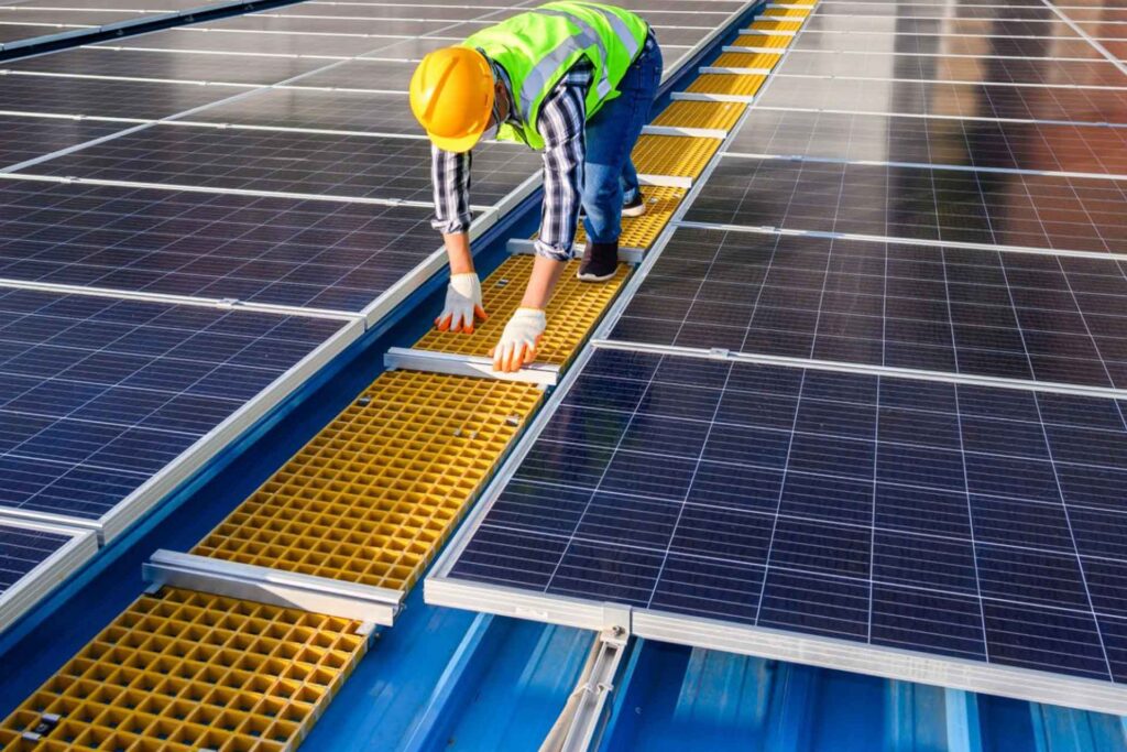 These high-efficiency modules capture rays with extra zeal, boosting the homes electric output while lowering its carbon foot-print.